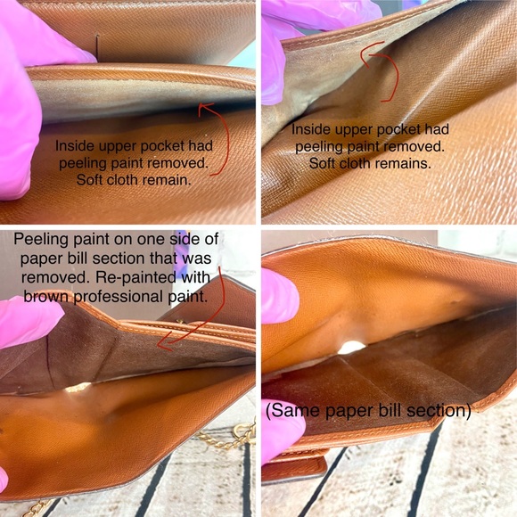 Louis Vuitton Etui Papiers Wallet Crossbody with charm - Picture 12 of 16